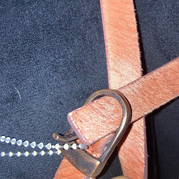 Concrete Jungle Skinny Belt XL X  Large Leather Calf Hair main image 2